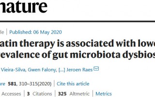 《自然》：他汀类药物或能促进健康肠菌在肥胖患者体内激增
