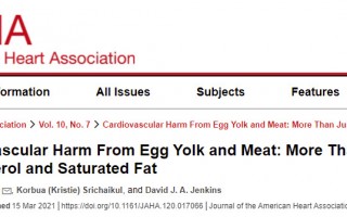 JAHA：糖尿病人群多吃1/6个鸡蛋，心血管风险增加54%！
