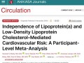 LDL-C降得再低，也不能抵消Lp(a)升高的心血管风险