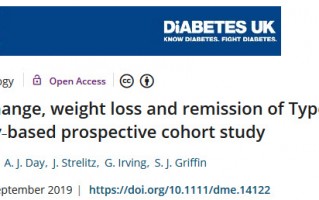 5年内减肥10%就能缓解糖尿病？
