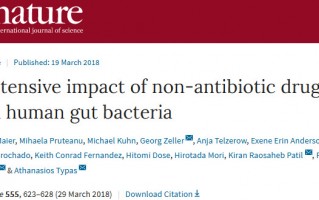 科学家首次发现，近3成常用非抗生素类药物竟也会荼毒肠道微生物，或与耐药性有关