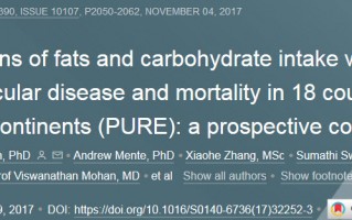 高脂饮食更健康？不要过分解读《柳叶刀》这篇文章