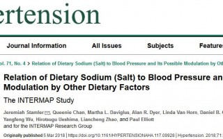 健康饮食并不能抵消高盐的危害 