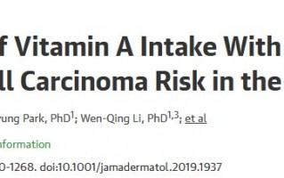 JAMA子刊：食补维生素A，皮肤癌风险更低，补充剂不行