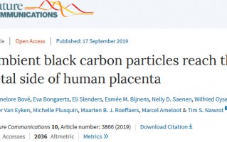 空气污染竟能影响胎盘造成出生缺陷