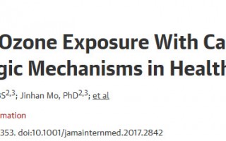 《JAMA》子刊：臭氧污染与心脏病、高血压和中风等心脑血管疾病显著相关