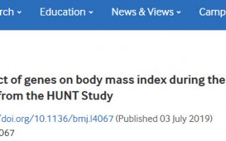 BMJ：基因在多大程度上决定胖瘦？7万人随访50年数据扎心