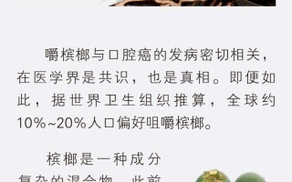 槟榔致癌的谜底首次被揭开!