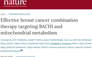 Nature新证据！“神药”二甲双胍或可对抗“最坏”乳腺癌