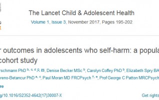 Lancet Child Adolescent Health：你在青春期“自虐”过吗？当心成年后变成“瘾君子”