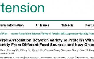 适量吃多种蛋白质，可防高血压！