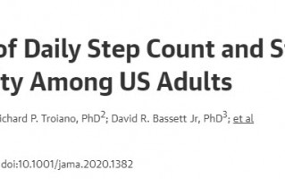 JAMA：每日12000步或能降低65%全因死亡风险！