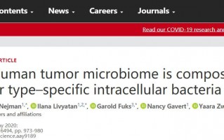 《科学》：癌细胞中有细菌！它们对肿瘤发展和治疗的可能影响 