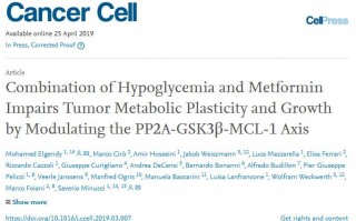 《细胞》子刊：二甲双胍+轻断食，让癌细胞死亡！科学家发现二甲双胍联合低糖，可以显著抑制肿瘤生长