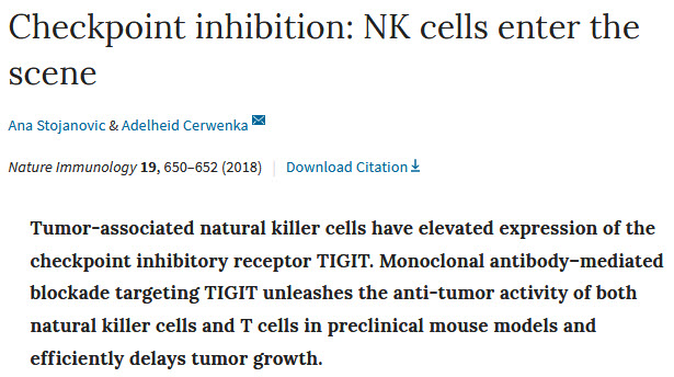 TIGIT单抗可逆转NK细胞耗竭并用于多种肿瘤的免疫治疗.jpg/