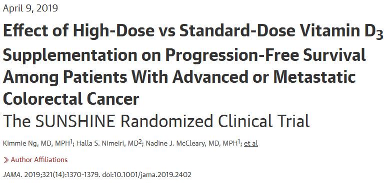 JAMA：高剂量维生素D对晚期结直肠癌患者有益.jpg/