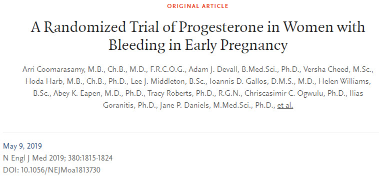 NEJM：黄体酮能保胎？迄今最大规模研究发现它对这类孕妇有益.jpg/