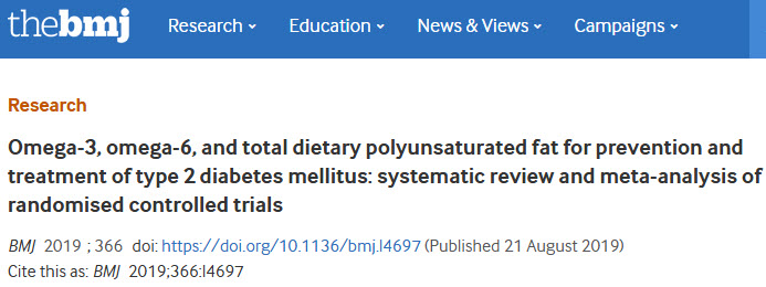 BMJ：迄今最全面研究显示，多不饱和脂肪酸不能预防糖尿病.jpg/