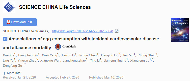 Science China Life Sciences：每周摄入3-6颗鸡蛋有助于降低心血管风险.jpg