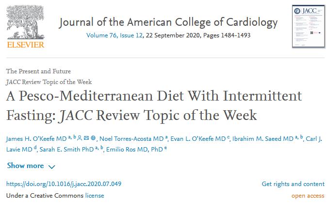 JACC：地中海饮食和间歇性禁食，是有益心血管健康的理想饮食.jpg